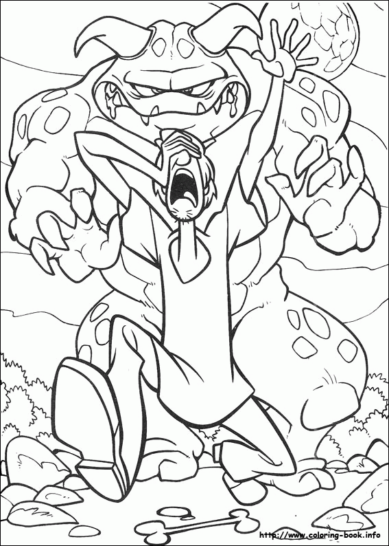Scooby Doo kolorowanki